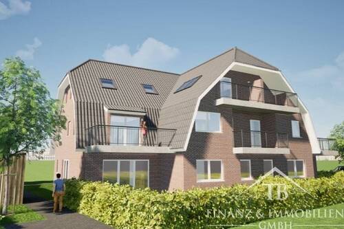 Nordwest Ansicht 1 - 3 Zimmer Etagenwohnung zum Kaufen in Hage