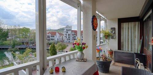 Balkon - Etagenwohnung mit 100,00 m&sup2; in Pfullingen zum Kaufen