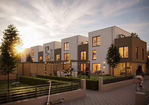 TopTen Gartenansicht mit Freisitz - 7 Zimmer Reihenmittelhaus in Frankfurt am Main