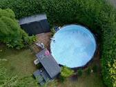 Drohnenaufnahme Poolbereich - 