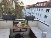 Balkon (Lebensqualität) - 2 Zimmer Etagenwohnung zum Kaufen in Hannover