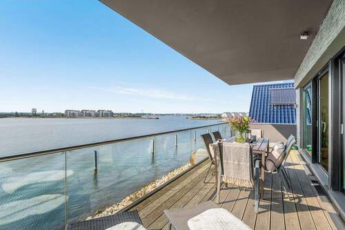 Ausblick auf das Resort - Etagenwohnung mit 120,00 m&sup2; in Kappeln zum Kaufen