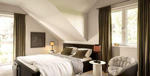Schlafzimmer - Einfamilienhaus mit 112,00 m&sup2; in Eschwege zur Miete