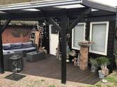 überdachte Terrasse - 3 Zimmer Einfamilienhaus in Brickeln