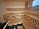 Sauna im Untergeschoss - 