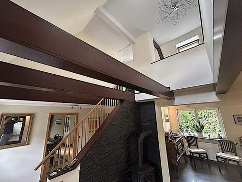 Blick von unten in die Galerie - 