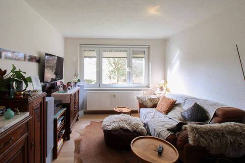 Wohnzimmer. - Ankommen und Entspannen: 3-Zi.-Wohnung in Greifswald