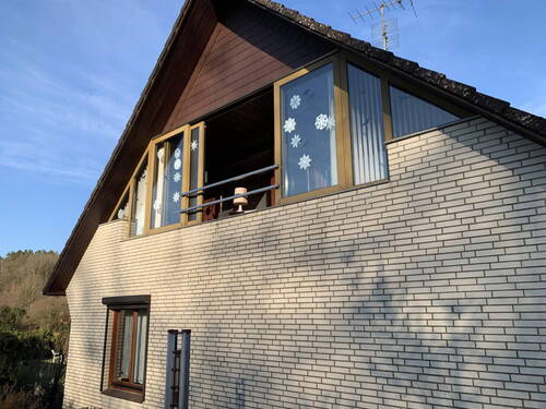 Balkon mit Schiebetür - 