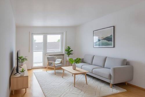 Wohnzimmer KI - Etagenwohnung mit 79,00 m&sup2; in Speyer zum Kaufen