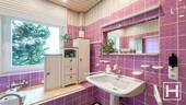 Badezimmer in Retro-Schick - Einfamilienhaus mit 94,00 m&sup2; in Fahrenkrug zum Kaufen