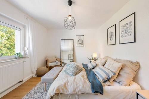 Schlafzimmer 1 - Etagenwohnung mit 81,00 m&sup2; in Walldürn zur Miete