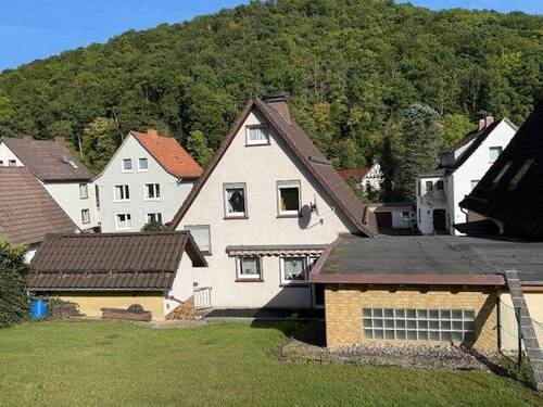 Ansicht vom Garten - Einfamilienhaus mit 95,00 m² in Bad Lauterberg zum Kaufen