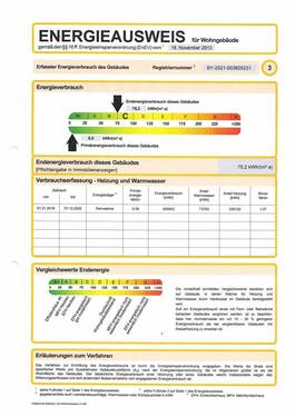 Energieausweis - 