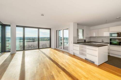 Wohnzimmer - AIGNER - Alpenblick und Lebensqualität - Ihre neue Traumwohnung im Münchner Süden