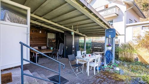 Überdachte Terrasse/Freisitz - 