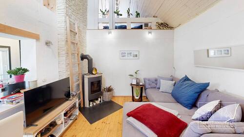 EG - Wohnzimmer - 2 Zimmer Einfamilienhaus zum Kaufen in Schönau (Pfalz)