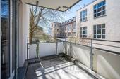 Balkon 1 - barrierearme 2-Raumwohnung in Chemnitz