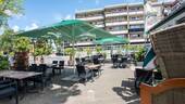 Außenterrasse - Hotel, Pension, Gasthof in Cuxhaven