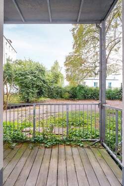 Terrasse - 1 Zimmer Etagenwohnung in Berlin