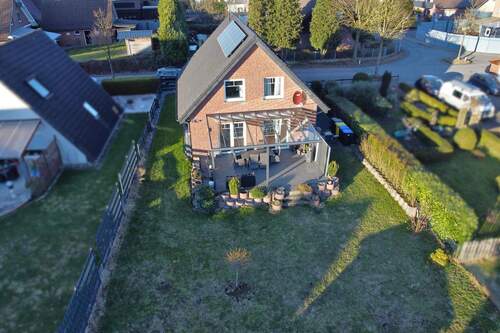 Gartenansicht - 4 Zimmer Einfamilienhaus zum Kaufen in Ibbenbüren