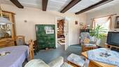 Wohnzimmer mit Ofen - 