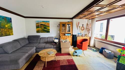 543 EG Wohnzimmer - 5 Zimmer Mehrfamilienhaus, Wohnhaus in Neuhausen auf den Fildern