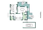 Grundriss Erdgeschoss. - 