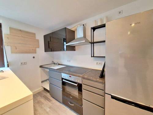 Wohnzimmer mit Küche - 