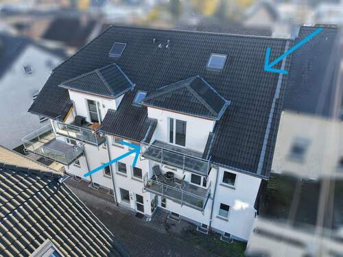 Rückansicht - 4 Zimmer Etagenwohnung zum Kaufen in Kettig