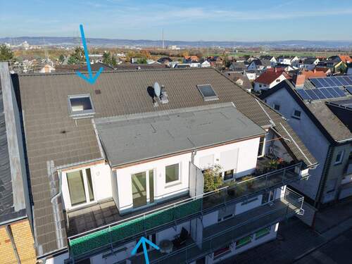 Rückseite - 4 Zimmer Etagenwohnung in Kettig