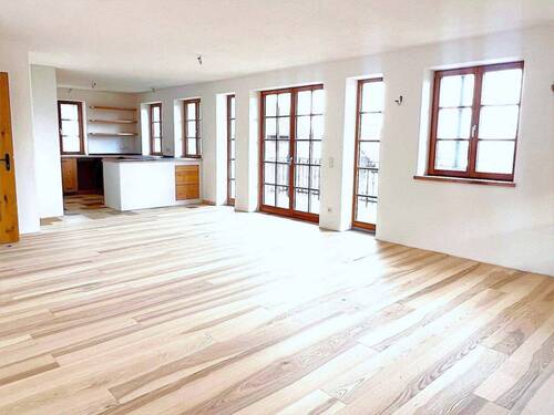 Wohnbereich (2).jpeg - 3 Zimmer Etagenwohnung zur Miete in Wessobrunn