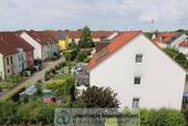Aussicht Balkon - 2 Zimmer Etagenwohnung zum Kaufen in Merseburg