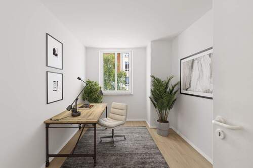 Visualisierung – Kinderzimmer, Arbeitszimmer oder nach Wunsch ein weiteres Zimmer - Etagenwohnung mit 74,30 m² in Hennigsdorf zum Kaufen