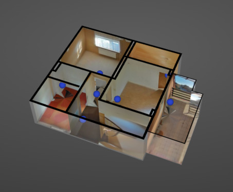 3D-Shot Dachgeschoss - 