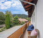 Balkon Süd - Terrassenwohnung mit 175,60 m&sup2; in Bad Wiessee zum Kaufen