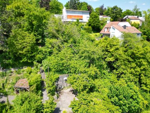 Grundstück oberhalb der Auffahrt - Grundstück in Würzburg zum Kaufen