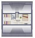 Grundriss-Skizze Spitzboden - 
