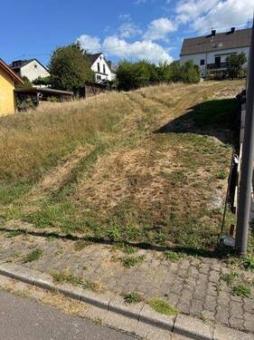 3 ebenerdige Garageneinfahrt möglich - Grundstück in Serrig