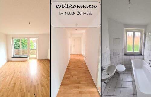 Wohnung - Wie wärs damit? Attraktive Zwei-Zimmer-Wohnung mit Balkon