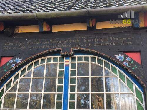 Spruchbalken links - 