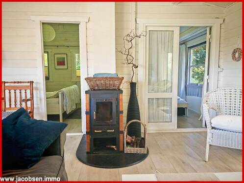 Wochenendhaus Kaminofen - 