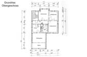 Grundriss Obergeschoss - 