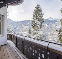 Luxuriöse Altbauwohnung mit historischem Charme und beeindruckendem Panoramablick - Garmisch-Partenkirchen