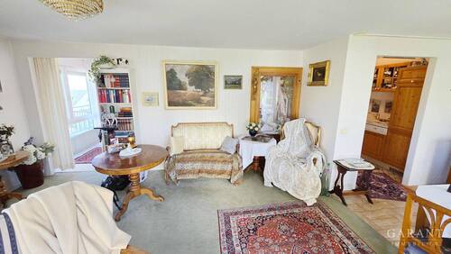 Wohnzimmer - Etagenwohnung mit 117,00 m&sup2; in Stuttgart zum Kaufen