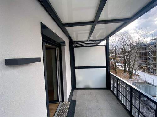 überdachten Südwestbalkon - 