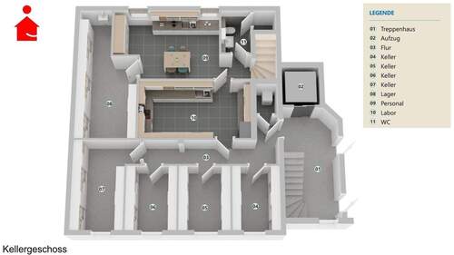 Kellergeschoss - 