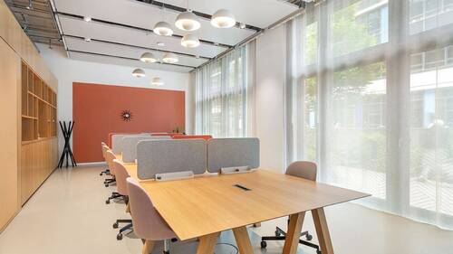 Coworking-Space - Hochmoderne Privatschreibtische im Werksviertel München flexibel 247