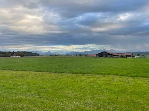 Bergblick / Wendelstein - Sonniges Grundstück mit Blick auf den Wendelstein, für ein Doppelhaus oder großes EFH