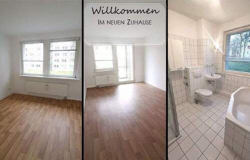 Wohnung - Ein Ort zum Wohlfühlen! Drei-Zimmer-Wohnung mit EBK und Balkon