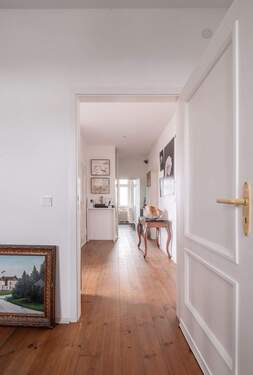 Blick vom Schlafzimmer zum Flur - 